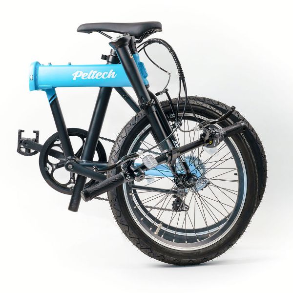 PELTECH Flip one 軽量アルミ折り畳み太タイヤ自転車 総重量11.8kg 20