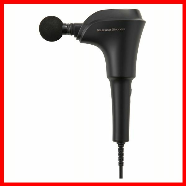 マッサージ ハンディ ハンディマッサージャー ブラック MD-1301 スライヴ THRIVE マッサージャー マッサージ器 ガン 首 肩 リリース 足 ハンディ 送料無料