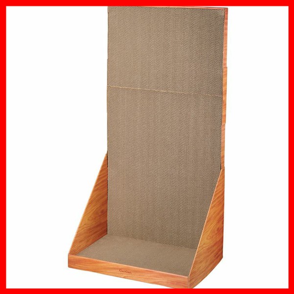 爪とぎ ペット用品 猫用品 ガリガリウォール ワイド ティーブラウン つめとぎ ガリガリ 人気 ベッド 段ボール 安心 安全 送料無料の通販は 4,860円