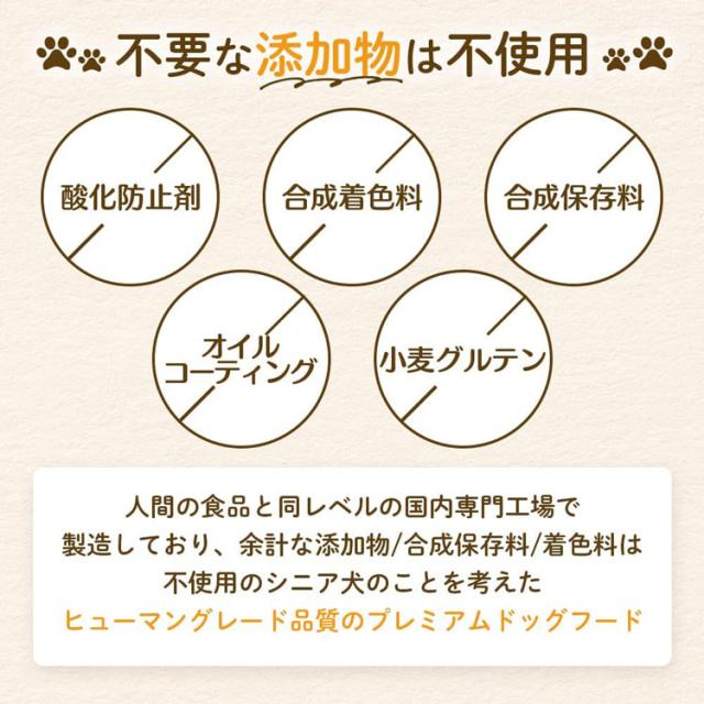 (3個セット)ドッグフード ドライフード シニア ミシュワン 1kg MISHONE 【B】 ドッグフード ドライフード シニア 小粒 総合栄養食 ドライ 乳酸菌 ヒューマングレード 腸内フローラ 緑イ貝 関節 ペットフード 犬 送料無料_6