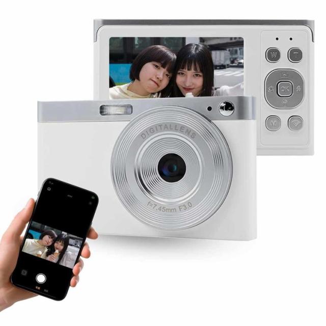 デジタルカメラ WI-FIデジタルカメラ デジカメ WIFIデジタルカメラ AN-DC003(WH) 慶洋エンジニアリング デジタルカメラ コンパクトデジタルカメラ コンパクトデジカメ コンデジ WIFI Wi-Fi デジカメ 高画質 送料無料_3