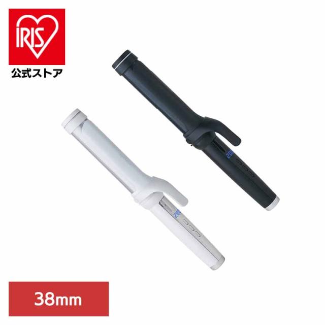 URU カールヘアアイロン38mm AG-0007-BK ローネジャパン 【B】 アゲツヤ ヘアアイロン 海外対応 ふんわり カール 崩れにくい 前田希美 スタイリング うるおい 美髪 送料無料