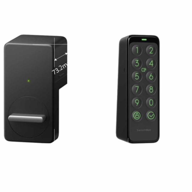 SwitchBot オートロック＋指紋認証パッドセット ゴムリング1個欠品