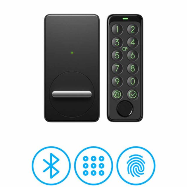 SwitchBot 指紋認証パッドセット スマートロック 指紋認証パッド 玄関