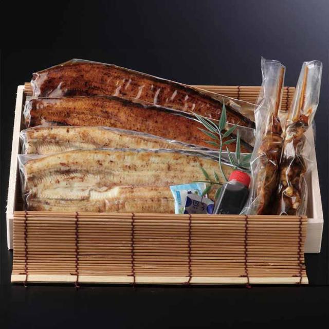 【倉庫登録】【冷凍】魚魚一 浜名湖産うなぎの詰め合わせ（竹） 魚魚一 [代引不可] プレゼント ギフト 惣菜 うなぎ 詰め合わせ 浜名湖 蒲焼 白焼 じっくり 冷凍 送料無料