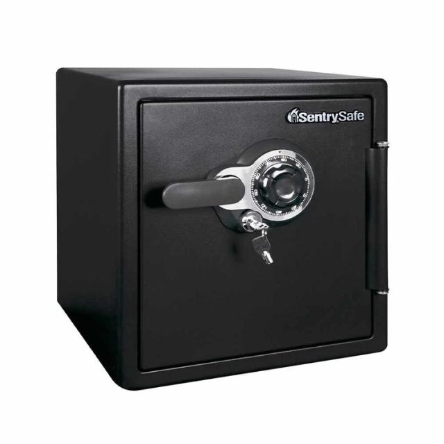金庫 家庭用 耐火 耐水 A4対応 33.6L ダブルロック ダイヤル式 鍵 オフィス 貴重品 耐火金庫 据置型金庫 セントリー JFW123DE * (TD) (代引不可)_7