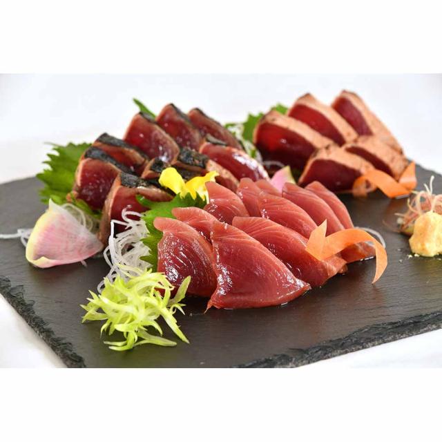 亀洋丸かつおロインとタタキのセット各2筋 ABECHO [代引不可] かつお カツオ 鰹 亀洋丸 タタキ トロかつお お刺身 海鮮 海産物 真空パック