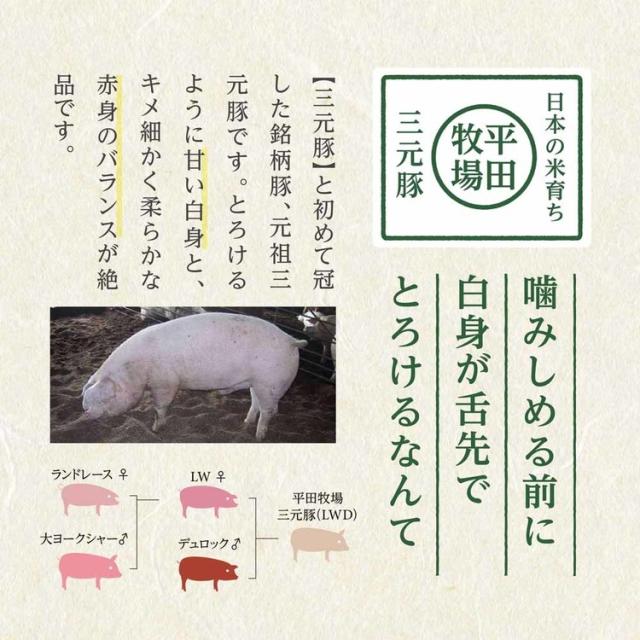 平田採草地 金華豚 三元豚 米 特製 未醤漬け 味付け 肉 日本の米個体発生金華豚･三元豚肩ロース特製未醤・熟練未醤漬け差し上げ物 12枚入 JHM-3SK12 株式会社平田採草地 [代引不可] 貨物輸送無料