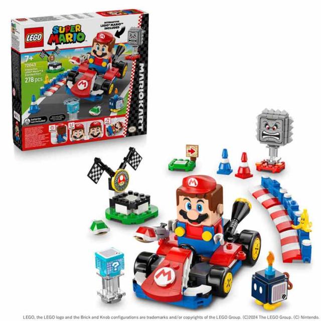 レゴ LEGO 72043 SUPER MARIO スーパーマリオ マリオカート マリオとスタンダードカート スタンダードカート マリオレゴ マリオ マリオカート(TM) レゴ(R)マリオ(TM)とスタンダードカート 72043 レゴ レゴ LEGO 72043 SUPER MARIO スーパーマリオ マリオカート 送料無料
