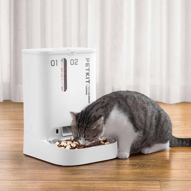 ペット用品 自動給餌機 ペット用給餌機 カメラ付き 犬 猫 ご飯 ペットキット 多頭飼い タンク2コ カメラ付自動給餌機 2タンク P591 PETKIT 【B】 ペット用品 自動給餌機 ペット用給餌機 カメラ付き 犬 猫 ご飯 ペットキット 多頭飼い タンク2コ 送料無料_7
