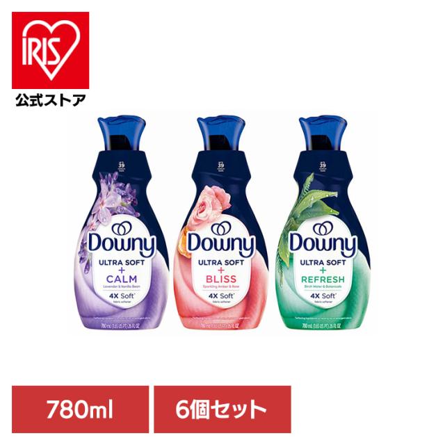 ダウニー Downy ウルトラソフト 柔軟剤 マイクロカプセル 濃縮 部屋干し 匂い 消臭 シワ防止 【6個セット】ダウニー ウルトラソフト 780ml P＆G 【B】 ダウニー Downy ウルトラソフト 柔軟剤 マイクロカプセル 濃縮 部屋干し 匂い 消臭 シワ防止 送料無料