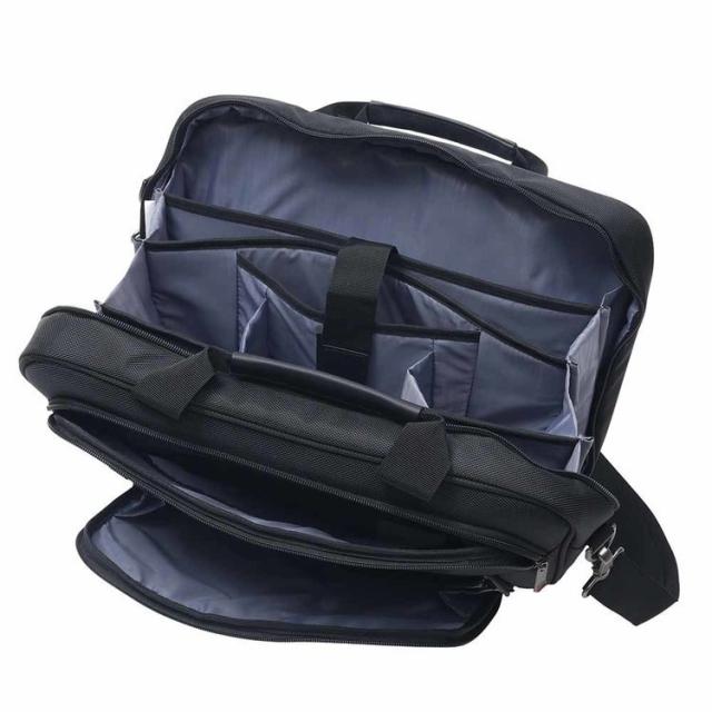 SAMSONITE サムソナイト ビジネスバッグ PC対応 A4対応 通勤用 仕事用 多機能 メンズ ブランド ブリーフケース ブラック サムソナイト SAMSONITE サムソナイト ビジネスバッグ PC対応 A4対応 通勤用 仕事用 多機能 メンズ ブランド_3