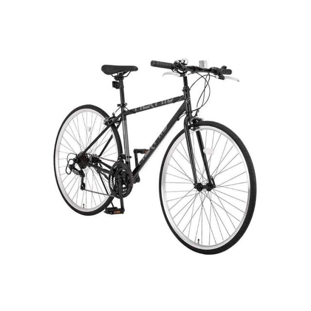 自転車 クロスバイク 21段変速 泥除け付き 【完成品】NX-7021 33748