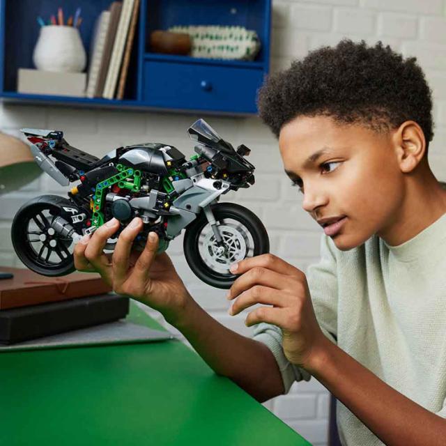 おもちゃ 玩具 ブロック プレゼント 誕生日 クリスマス 小学生 のりもの LEGO Kawasaki Ninja H2R バイク 42170 TECHNIC おもちゃ 玩具 ブロック プレゼント 誕生日 クリスマス 小学生 のりもの LEGO 送料無料_4