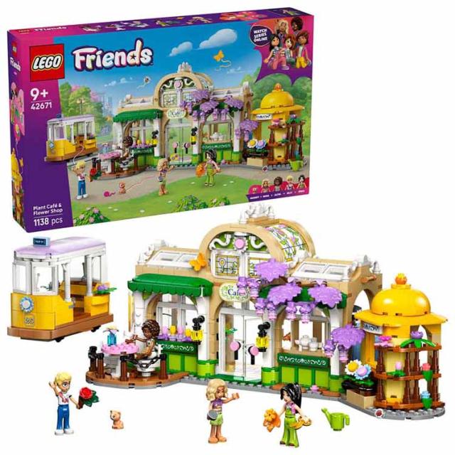 おもちゃ 玩具 ブロック プレゼント 誕生日 クリスマス 小学生 女の子 おままごと LEGO お花屋さんカフェ 42671 FRIENDS おもちゃ 玩具 ブロック プレゼント 誕生日 クリスマス 小学生 女の子 おままごと LEGO 送料無料