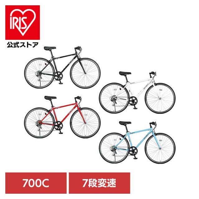 クロスバイク カゴ付き シマノ製 6変速 27インチ 軽量 シティサイクル 通勤 【完成品お届け】クロスバイク 700C 7段変速 CRB7007-3 アイトン [代引不可] クロスバイク カゴ付き シマノ製 6変速 27インチ 軽量 シティサイクル 通勤 男女兼用 おしゃれ 送料無料