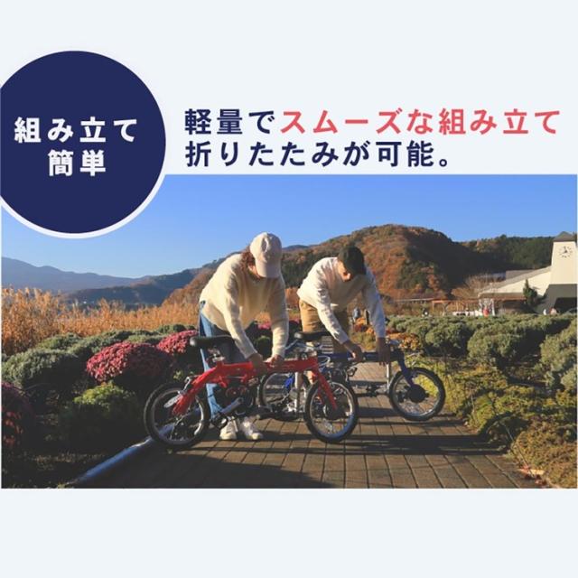 自転車 電動 折畳み 旅行 軽い アルミ ミニベロ 輪行 通期 FIAT500 AL-FDB163-S レッド 12237-0299 フィアット [代引不可] 自転車 電動 折畳み 旅行 軽い アルミ ミニベロ 輪行 通期 送料無料_4