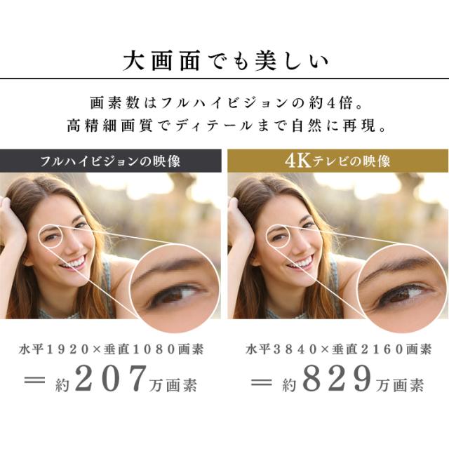 テレビ 49型 音声操作 4k対応液晶テレビ Luca ベゼルレスモデル 49インチ Lt 49b628vc ブラック 液晶テレビ 液晶tv 音声操作 Luca ルカ Tの通販はau Pay マーケット アイリスプラザ Au Payマーケット店