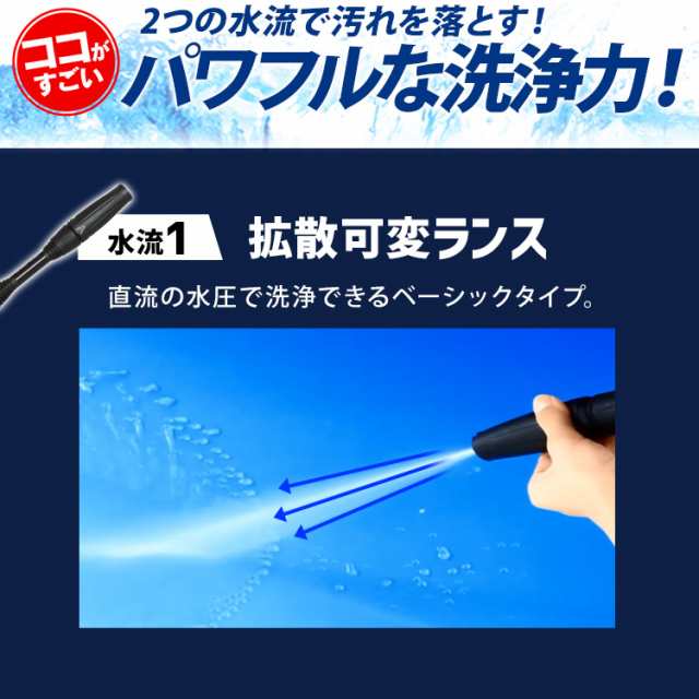 アイリスオーヤマ タンク式高圧洗浄機 最大圧力7.0Mpa 温水対応 中性洗剤対