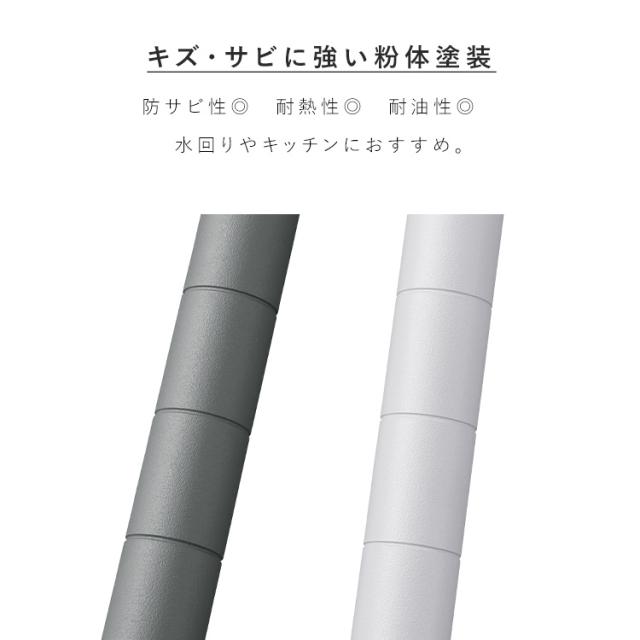カラーメタルラック[6色] 3段 CMM-55083[スチールラック･メタルシェルフ] アイリスオーヤマ　送料無料 その他ラック