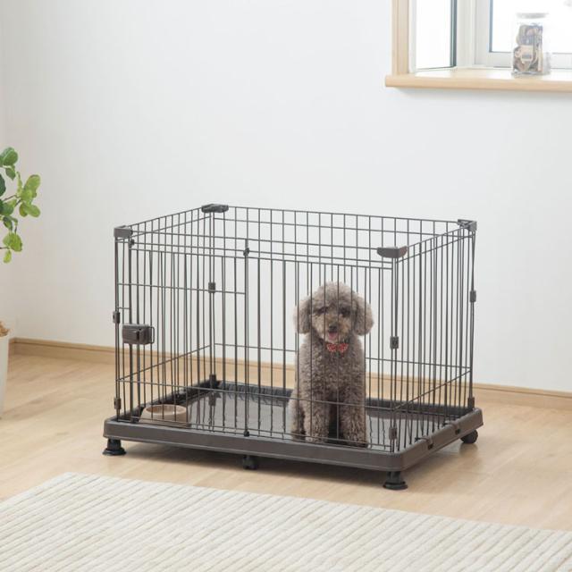 システムサークルトレー付き屋根セット 全2色 屋根付き ケージ