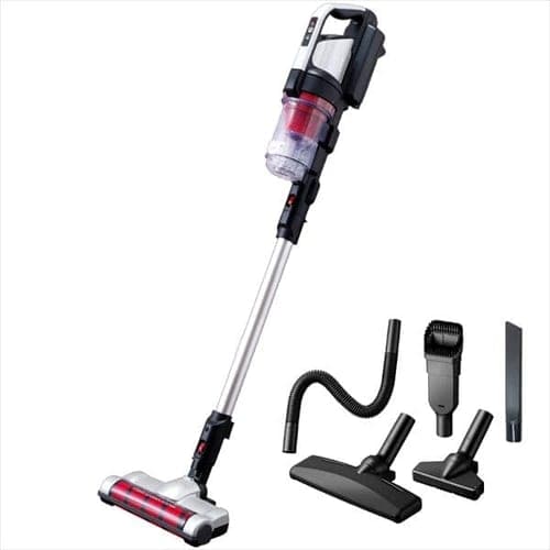 掃除機 充電式 クリーナー スティッククリーナー 充電式サイクロンスティッククリーナー パワーヘッド SCD-130P シルバー + 別売アタッチメントツールセット MTS31 アイリスオーヤマ 安心延長保証対象