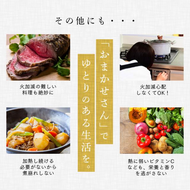 鍋 4.5L 保温調理鍋 アイリスオーヤマ 調理鍋 おしゃれ 真空保温調理鍋 保温 時短 時短調理 余熱調理 ダブル真空保温調理鍋 おまかせさん RWP-N45
