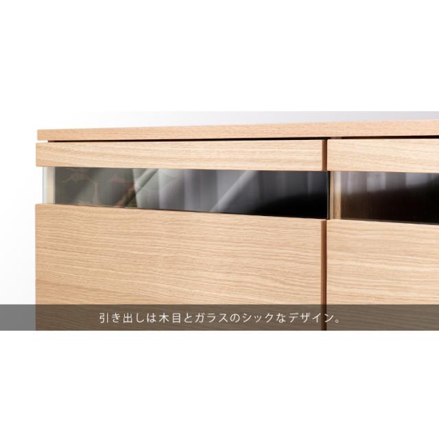 テレビ台 アッパータイプ 完成品 幅180 56〜65型 ガラス扉 ガラス テレビボード TV TVボード AVボード 収納 ローボード ロータイプ 配線収納 テレビ収納 ボックステレビ台 65インチ 65型 アイリスオーヤマ 送料無料 【int】_9