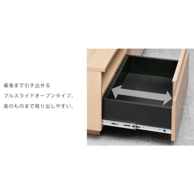 テレビ台 アッパータイプ 完成品 幅180 56〜65型 ガラス扉 ガラス テレビボード TV TVボード AVボード 収納 ローボード ロータイプ 配線収納 テレビ収納 ボックステレビ台 65インチ 65型 アイリスオーヤマ 送料無料 【int】_11
