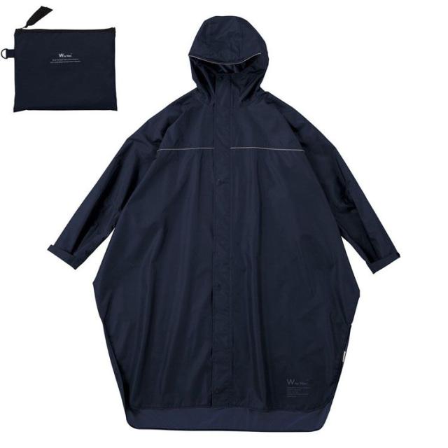 Wpc. レインバイシクルスリーブポンチョ R-1122-201 全6色 レイン