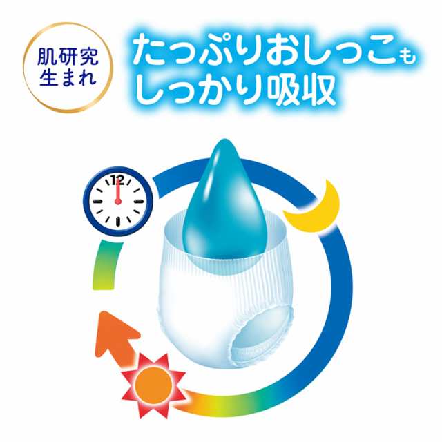 【6個セット】メリーズ エアスルー パンツタイプ 花王 全5サイズ Merries 紙おむつ パンツタイプ 乳幼児 ベビー用品 肌さら パワフル通気