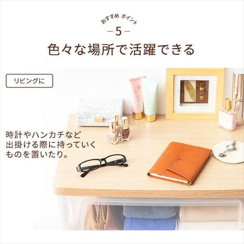 チェスト 4段 幅約54cm 2個セット クリアチェスト ランドリーチェスト 収納 収納用品 収納チェスト 収納ケース 衣類収納 洋服 ケース ウッドトップチェスト フレンチオーク クリア タンス アイリスオーヤマ NSW-544 送料無料 【int】