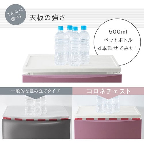 チェスト 5段 2個セット 幅54cm ランドリーチェスト 衣類収納 収納 タンス ワイドチェスト CLN-545 片付け リビング 衣類ケース 収納ケース たんす 箪笥 洋服 洋服タンス リビング収納 マットカラー 組立簡単 新生活 アイリスオーヤマ 送料無料 【int】