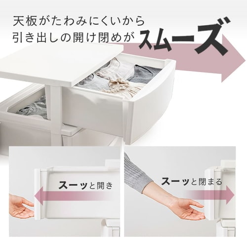 チェスト 5段 2個セット 幅54cm ランドリーチェスト 衣類収納 収納 タンス ワイドチェスト CLN-545 片付け リビング 衣類ケース 収納ケース たんす 箪笥 洋服 洋服タンス リビング収納 マットカラー 組立簡単 新生活 アイリスオーヤマ 送料無料 【int】
