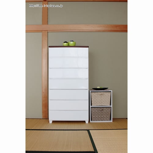 チェスト 収納ケース 収納ボックス ランドリーチェスト 7段 幅72cm MG-727 アイリスオーヤマ 引き出し ウッドトップチェスト 収納用品 新生活 衣類収納 家具 タンス クローゼット 完成品 脚付 収納棚 衣装ケース 押入れ収納 衣類収納 洋服ダンス 【int】