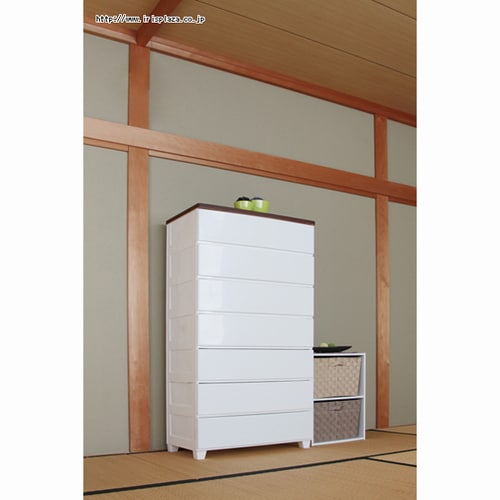 チェスト 収納ケース 収納ボックス ランドリーチェスト 7段 幅72cm MG-727 アイリスオーヤマ 引き出し ウッドトップチェスト 収納用品 新生活 衣類収納 家具 タンス クローゼット 完成品 脚付 収納棚 衣装ケース 押入れ収納 衣類収納 洋服ダンス 【int】