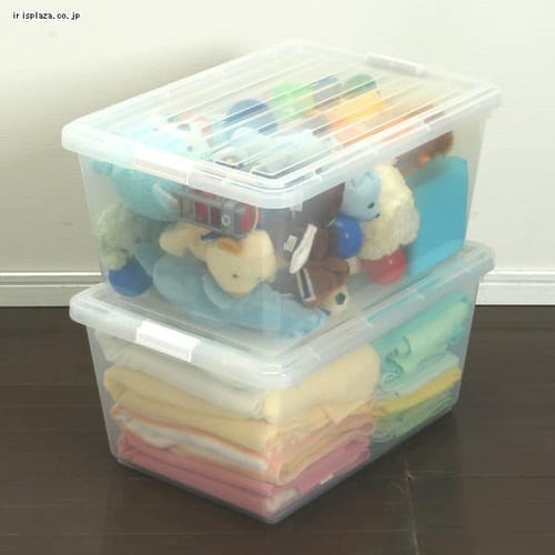 2818-1アイリスオーヤマクリアボックスCB-25本体10ヶ＋蓋9ヶ