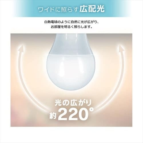 LED電球 E26 広配光 60形相当 RGBW調色  AIスピーカー LDA10F-G/D-86AITG+Google Nest Mini LED電球 広配光 LED 電球 LEDライト ECO エコ 省エネ 節約 節電 スマートスピーカー対応 GoogleNestMini アイリスオーヤマ 安心延長保証対象_13