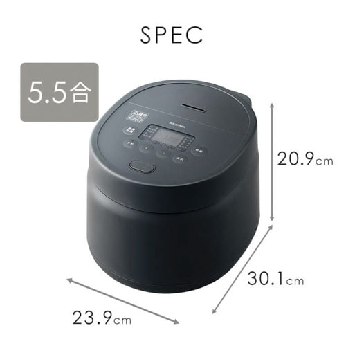 炊飯器 5.5合 銘柄炊き ジャー炊飯器 5.5合 RC-MSA50 全2色