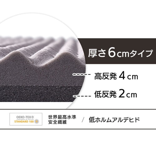 マットレス ダブル リバーシブルマットレス MAKT6-D 寝具 マット 敷きマット 布団 ふとん 睡眠 就寝 ベッド まっと リバーシブル 両面 ダブル アイリスオーヤマ 送料無料 【int】_1