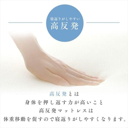 マットレス セミダブル 三つ折り 折りたたみ 厚さ5cm 硬め 体圧分散 高反発 洗える 抗菌 防臭 立てかけ 通気性 湿気対策 お手入れ 簡単 リバーシブル オールシーズン 敷布団 来客用 アイリスオーヤマ エアリープラス ハードタイプ Airy APMH-SD *_11