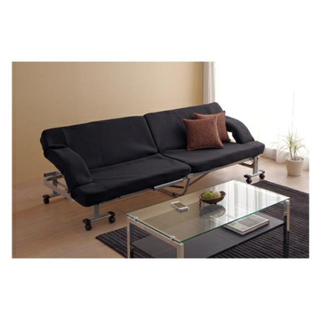 ソファ ベッド シングル 折りたたみ ソファベッド OTB-SFN 折り畳み 折り畳みソファ 折り畳みベッド 収納 コンパクト シングル S 折りたたみベッド 折り畳み ソファベッド ベット ソファ OTB-SFN アイリスオーヤマ 送料無料  【int】の通販は