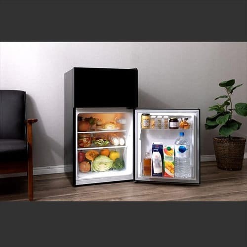 冷蔵庫 小型冷蔵庫 一人暮らし 2ドア 87L 冷凍冷蔵庫 新生活 87リットル PRC-B092D 小型 コンパクト パーソナル 右開き 左開き  1人暮らし｜au PAY マーケット