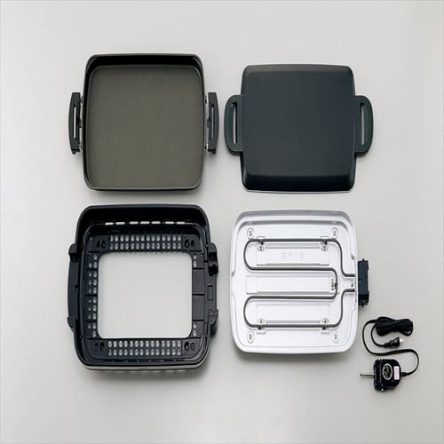 象印 ホットプレート ブラック EA-DE10-BA 象印 ホットプレート ワイド EADE10 お好み焼き eade10 焼き肉 ZOJIRUSHI パーティー ea-de10 送料無料_3