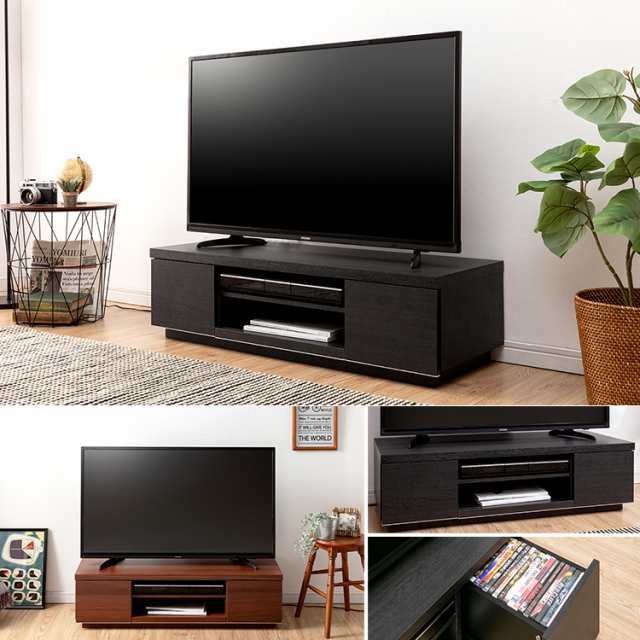 ☆600円OFFｸｰﾎﾟﾝ有り☆／ テレビ台 ロータイプ 幅100cm 24インチ 43