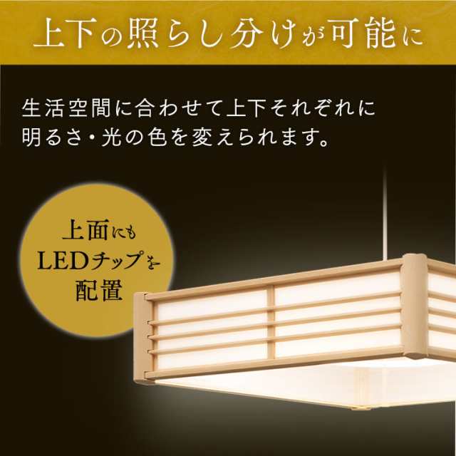 和風ペンダントライト メタルサーキットシリーズ 6畳上下調色 PLM6DL/DL-J 送料無料 和風 LEDペンダントライト 6畳 調光 調色  LEDシーリ｜au PAY マーケット