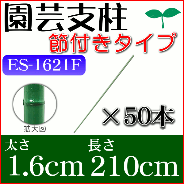 送料無料 直径1 6 長さ210cm 50本セット 園芸支柱 節付50本セット Es 1621f 家庭菜園 園芸用支柱 きゅうり ナス トマト ガーの通販はau Pay マーケット アイリスプラザ Au Payマーケット店