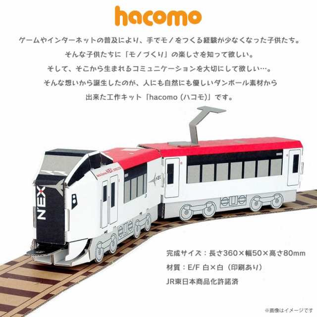 工作キット ダンボール 段ボール 小学生 キッズ 23 ハッピーレール 成田エクスプレス E259系 鉄道 電車 線路付き Jr東日本商品化許の通販はau Pay マーケット モバイルランド