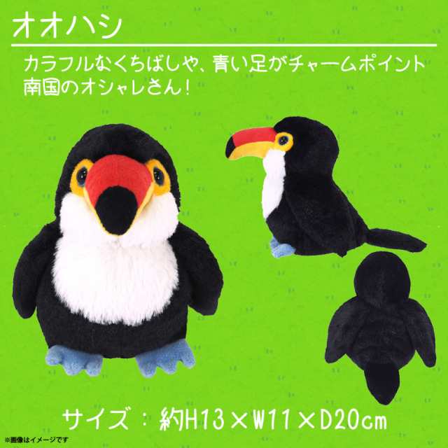 ぬいぐるみ オオハシ 鳥 Sサイズ P 7032 Fluffies フラッフィーズ アニマル 動物 もふもふ サンレモンの通販はau Pay マーケット モバイルランド