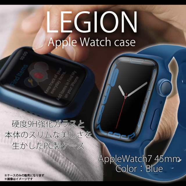 ディズニーコレクション Apple Watch Series 7 45mm ブルー 本体のみ